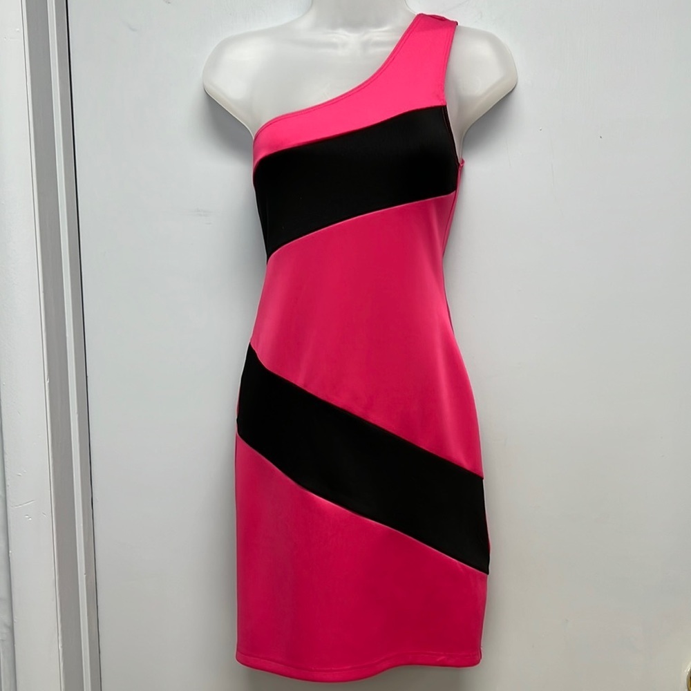 NWT Lily Rose One Shoulder Mini Dress
